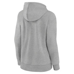 Jacksonville Jaguars Women's Classic Logo Pullover Hoodie Gray - NFL