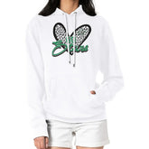Dallas Stars - G-III 4Her by Carl Banks Women's Animal Print Heart Fleece Pullover Hoodie White