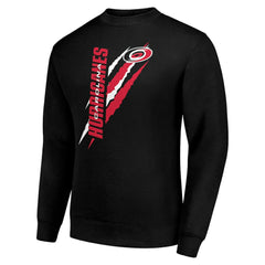 Carolina Hurricanes - Starter Color Scratch Pullover Sweatshirt Black