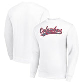 Columbus Blue Jackets - Starter Tailsweep City Pullover Sweatshirt White