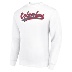 Columbus Blue Jackets - Starter Tailsweep City Pullover Sweatshirt White