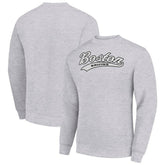 Boston Bruins Starter Tailsweep City Pullover Sweatshirt Heather Gray