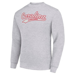 Carolina Hurricanes - Starter Tailsweep City Pullover Sweatshirt Heather Gray