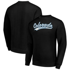 Colorado Avalanche - Starter Tailsweep City Pullover Sweatshirt Black