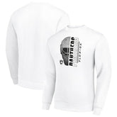 Florida Panthers - Starter Half Helmet Team Logo Pullover Sweatshirt White