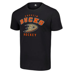 Anaheim Ducks - Starter Logo T-Shirt Black