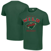 Minnesota Wild - Starter Logo T-Shirt Green