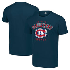 Montreal Canadiens - Starter Logo T-Shirt Navy