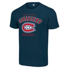 Montreal Canadiens - Starter Logo T-Shirt Navy