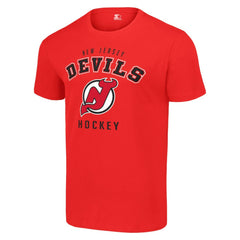 New Jersey Devils - Starter Logo T-Shirt Red