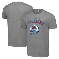 Colorado Avalanche - Starter Logo T-Shirt Heather Gray
