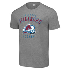 Colorado Avalanche - Starter Logo T-Shirt Heather Gray