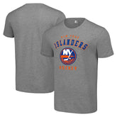 New York Islanders - Starter Logo T-Shirt Heather Gray