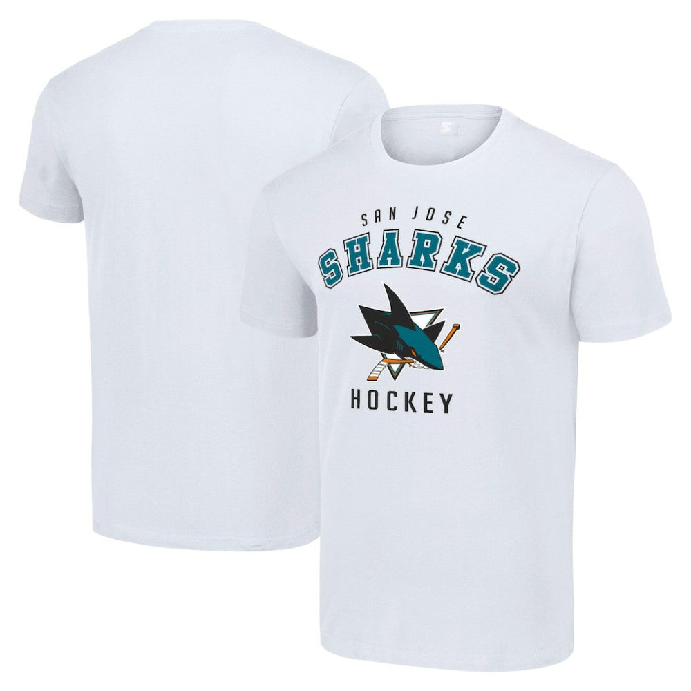 San Jose Sharks - Starter Logo T-Shirt White
