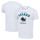 San Jose Sharks - Starter Logo T-Shirt White