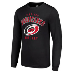 Carolina Hurricanes - Starter Logo Long Sleeve T-Shirt Black
