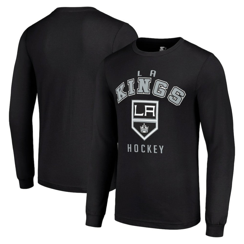 Los Angeles Kings - Starter Logo Long Sleeve T-Shirt Black