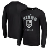 Los Angeles Kings - Starter Logo Long Sleeve T-Shirt Black