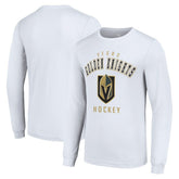 Vegas Golden Knights Starter Logo Long Sleeve T-Shirt White
