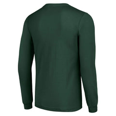 Minnesota Wild - Starter Logo Long Sleeve T-Shirt Military Green