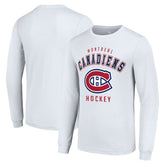 Montreal Canadiens - Starter Logo Long Sleeve T-Shirt White