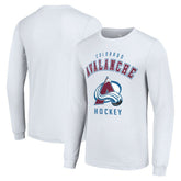 Colorado Avalanche - Starter Logo Long Sleeve T-Shirt White