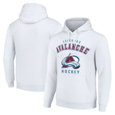 Colorado Avalanche - Starter Logo Pullover Hoodie White
