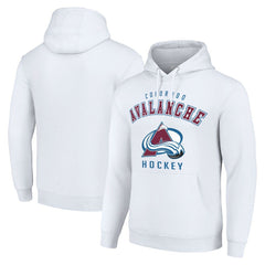 Colorado Avalanche - Starter Logo Pullover Hoodie White