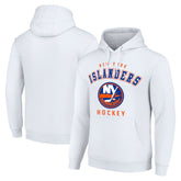 New York Islanders - Starter Logo Pullover Hoodie White