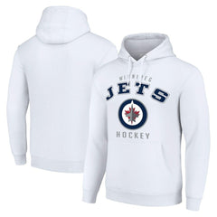 Winnipeg Jets - Starter Logo Pullover Hoodie White
