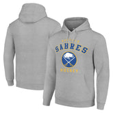 Buffalo Sabres - Starter Logo Pullover Hoodie Heather Gray