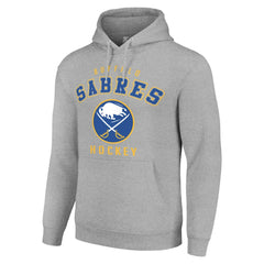 Buffalo Sabres - Starter Logo Pullover Hoodie Heather Gray