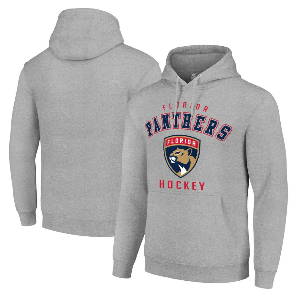 Florida Panthers - Starter Logo Pullover Hoodie Heather Gray