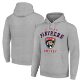 Florida Panthers - Starter Logo Pullover Hoodie Heather Gray