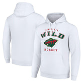 Minnesota Wild - Starter Logo Pullover Hoodie White
