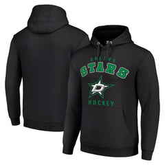 Dallas Stars - Starter Logo Pullover Hoodie Black