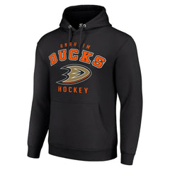 Anaheim Ducks - Starter Logo Pullover Hoodie Black