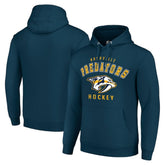 Nashville Predators - Starter Logo Pullover Hoodie Navy
