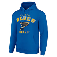 St. Louis Blues - Starter Logo Pullover Hoodie Royal