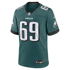 Landon Dickerson Philadelphia Eagles Team Game Jersey Midnight Green - Nike