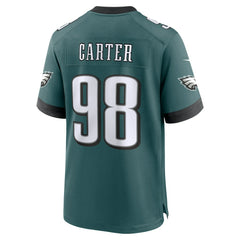 Jalen Carter Philadelphia Eagles Team Game Jersey Midnight Green - Nike