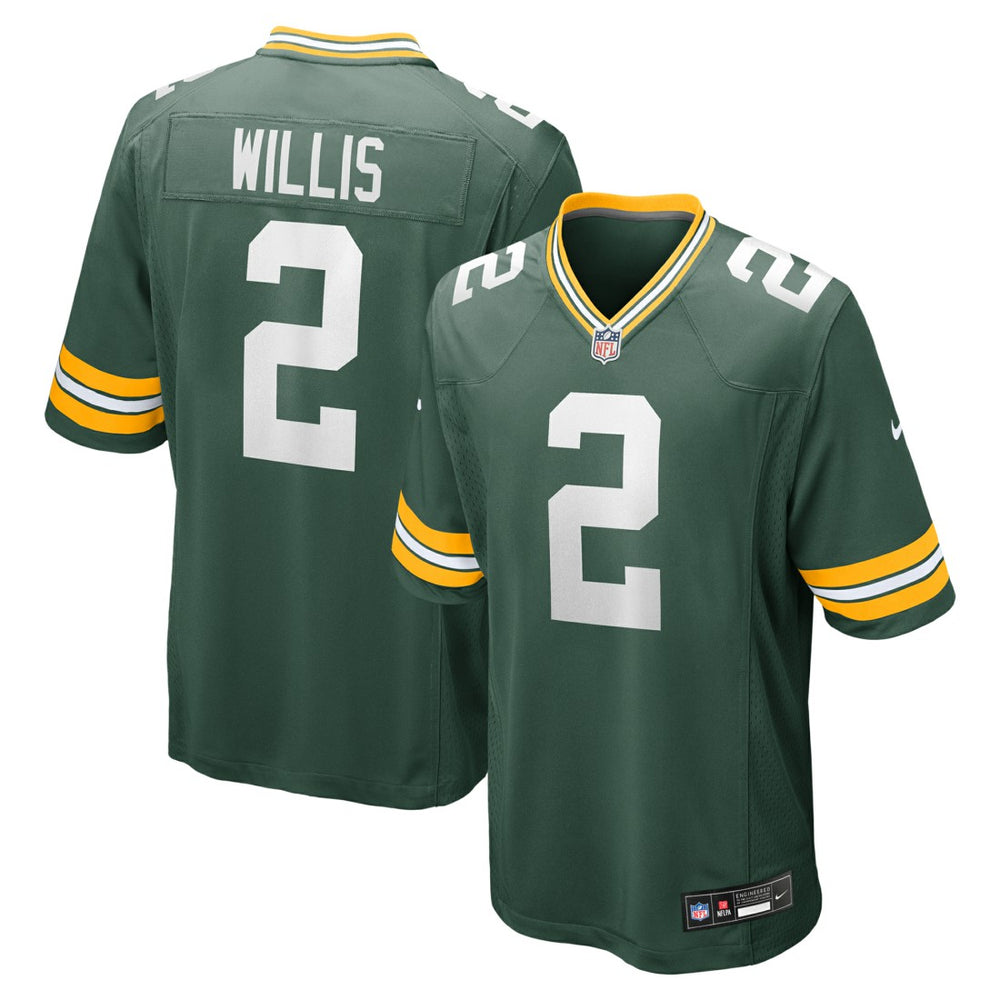 Malik Willis Green Bay Packers Game Jersey Green - Nike