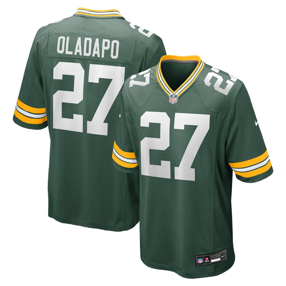 Kitan Oladapo Green Bay Packers Game Jersey Green - Nike