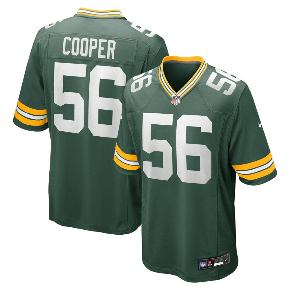 Edgerrin Cooper Green Bay Packers Game Jersey Green - Nike