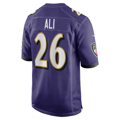 Rasheen Ali Baltimore Ravens Team Game Jersey Purple - Nike