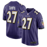 T.J. Tampa Baltimore Ravens Team Game Jersey Purple - Nike