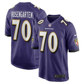 Roger Rosengarten Baltimore Ravens Team Game Jersey Purple - Nike