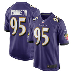 Tavius Robinson Baltimore Ravens Team Game Jersey Purple - Nike