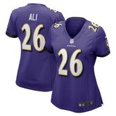 Rasheen Ali Baltimore Ravens Women's Game Jersey Purple - Nike
