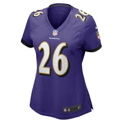 Rasheen Ali Baltimore Ravens Women's Game Jersey Purple - Nike
